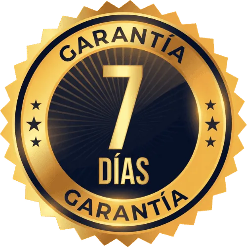 Sello de garantía incondicional de 7 días