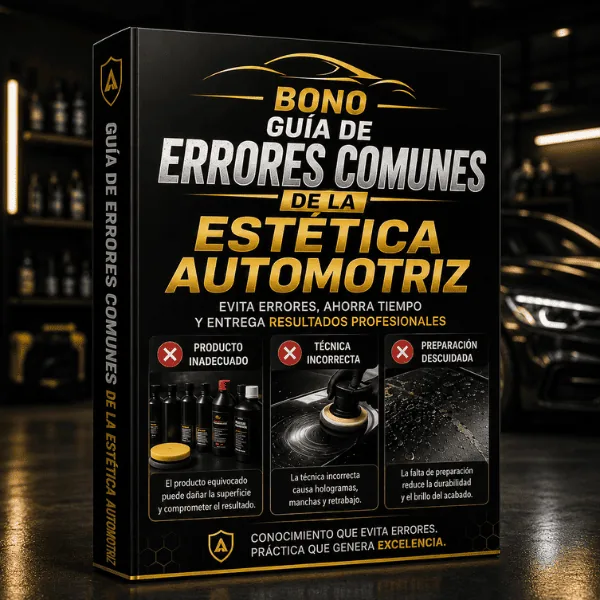 Guía de Errores Comunes de la Estética Automotriz